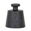 SCALE WEIGHT 2kg ウェイト ドアストッパー アイアン ブラック 高さ9.5