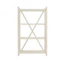 マルベリー シェルフ W800 WH ホワイト 棚 ラック シンプル 使いやすい 木製 収納