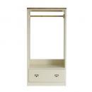 ポーポー ハンガーラック WH/NA ホワイト ナチュラル キッズ 子供部屋 収納 木製 かわいい