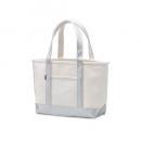 キャンバストートバッグ シルバー ラージ 帆布 バッグ 鞄 カバン 通販