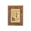 BIBLION FRAME A フレーム アンティーク調 木製 ブラウン おしゃれ 高さ21.6