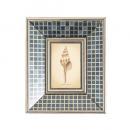 BIBLION FRAME F フレーム アンティーク調 木製 ブルー おしゃれ 高さ24.3