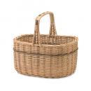 ウッドバスケット 柳 木製 かご 収納 小物入れ インテリア 通販