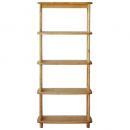 ロサ 60 シェルフ NA ナチュラル 棚 木製 おしゃれ コンパクト 北欧 ディスプレイ オープン