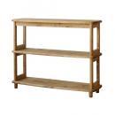 ロサ 92 シェルフ NA ナチュラル 棚 木製 おしゃれ コンパクト 北欧 ディスプレイ オープン