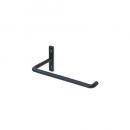 アイアンマルチハンガー ブラック フック 鉄 カーテン トイレ 通販