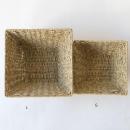 シーグラス バスケット カゴ スクエア ボウル L 通販