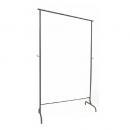 IR ハンガーラック L アンティーク調 おしゃれ 収納 アイアン ブラック 黒 洋服 ディスプレイ