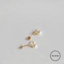 ピアス ベンド パール ゴールド 通販