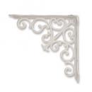 クラシカルブラケット ホワイト 大 支え棒 DIY 本棚 アンティーク 通販