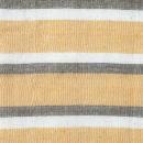 MULTI CLOTH AZ コットン インド綿 イエロー ストライプ ナチュラル クロス 幅150