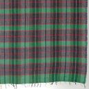 ACRYLIC BLANKET E グリーン ブラック ポリエステル アクリル オシャレ 幅130