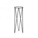 アイアンポッドスタンド 大 ブラック ガーデニング 庭 フレーム 通販