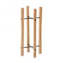 ウッドポッドスタンド 大 ガーデニング 庭 木製 折り畳み可能 通販