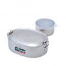 ステンレスランチボックス 一段 800cc 小箱付き 弁当箱 アウトドア 通販