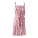 ストライプエプロン レッド リネン ナチュラル 料理 キッチン 通販