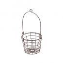 ワイヤーポットカバー 中 ハンギング ガーデニング 吊り 庭 植木 通販