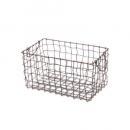 スクエアワイヤーバスケット 大 ガーデニング かご 収納 庭 通販