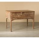 テーブル アンティーク家具 おしゃれ シャビー オープン コンソール 木製 チェスト 収納家具