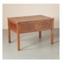 デスク アンティーク家具 おしゃれ テーブル 木製 ナチュラル チェスト 机 コンソール 北欧調