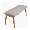 モタダイニングベンチ 木製 おしゃれ ファブリック 通販