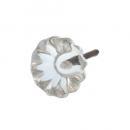 クリアガラスノブ つまみ ハンドル 取っ手 クリスタル調  レトロ DIY 通販