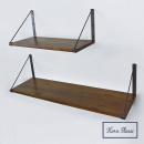 ウォールシェルフ S おしゃれ 収納 木製 ラック 通販