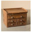 チェスト アンティーク家具 おしゃれ 木製 ディスプレイ ナチュラル 貝モチーフ 収納ボックス