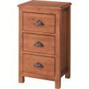 天然木 3ボックス 北欧 木製ウッド 収納 チェスト 引き出し