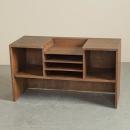 カウンター アンティーク家具 おしゃれ 木製 ブラウン ラック 棚 収納 台 北欧テイスト 茶