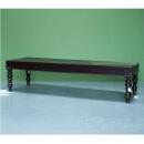 ローテーブル アンティーク家具 おしゃれ 木製 ヴィンテージ調 机 ダークブラウン かっこいい