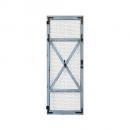 バロックウッドヴォレー F ブルー アイアン 木製 シャビー パーテーション おしゃれ 高さ137