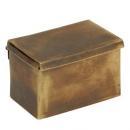 真鍮製 ハンドメイド ブラスボックスS 金色 箱 金属 ケース 手作り