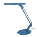 デスクライト スチール アルミ プラスチック プッシュスイッチ ネイビー LED電球 シンプル