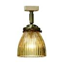 シーリングライト アンティーク 照明 シンプル アンバー LED電球付き