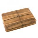 サービングボード 4PCS セット 木製 ウッド 手料理 おもてなし ホームパーティー 茶 ブラウン