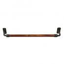 タオルバー ハンガー ウッド 壁付 木製 DIY シンプル 幅43.5 通販