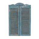 壁掛け ウィンドウフレーム アンティーク シャビー 青 レトロ ガール パリ フレンチ ナチュラル