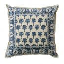 プリントクッションカバー ネイビー 雑貨 リビング ダイニング 幅45 通販