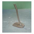 スタンド アンティーク家具 おしゃれ 木製 ナチュラル ブラウン 帽子 ディスプレイ 高さ57