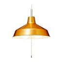 ペンダントライト 2灯 シンプル おしゃれ 明るさ3段階 シャンパンカラー 電球付き