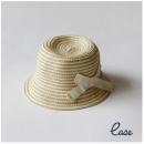 ラインボーダー RIBBON KID’S ハット IV おしゃれ ナチュラル 帽子 直径52cm