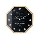 電波掛け時計 インテリア モダン ガラス ブラック