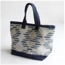 トートバッグ パイピング マルカー NV ネイビー コットン おしゃれ ナチュラル 幅35