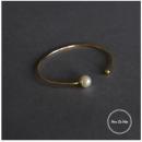 ブレスレット 真鍮 パール 大人可愛い レディース 通販