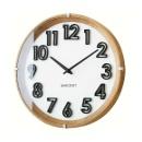 電波掛け時計 シック 落ち着いた雰囲気 リビング ホワイト