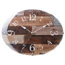 掛け時計 シック モダン レトロ ビンテージ風 ガラス プラスチック