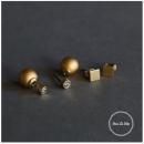 ピアス キュービックジルコニア 真鍮 大人可愛い 通販