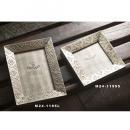 フォトスタンド S ネイティブ柄 シルバー フォトフレーム 写真 高さ14 通販