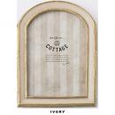 フォトフレーム アイボリー アーチ型 壁掛け フォトスタンド 写真 高さ21 通販